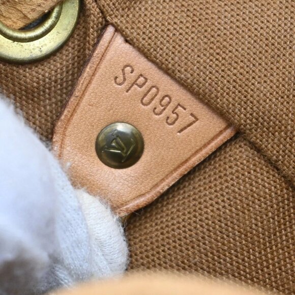 LOUIS VUITTON Mini Montsouris Backpack Bag Monogram Leather Brown main image 15